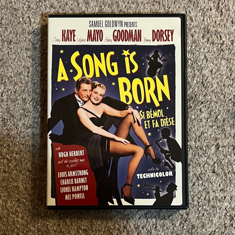 A Song is Born DVD with Danny Kaye
